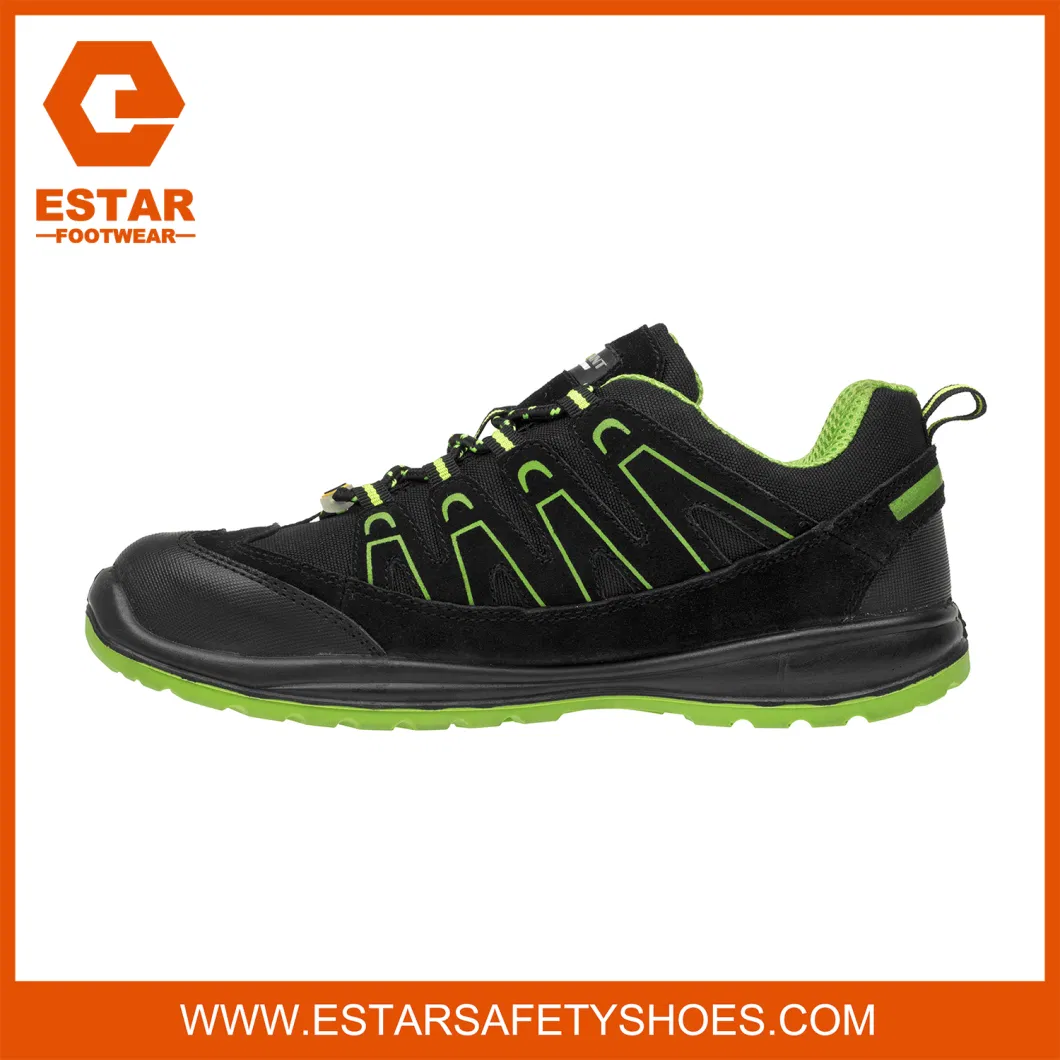 Airport Friendly Slip-Resistant EVA/Rubber Outsole Boa Lace Fast Release Sport Safety Shoes