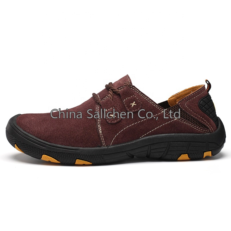 Suede Leather Hiking Shoes Outdoor Shoe Camping Walking Shoes