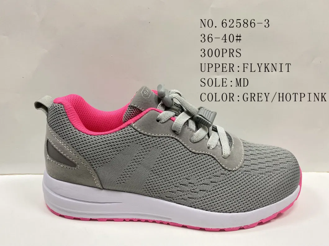 Good Quality Walking Shoes Comfortable Running Sport Stock Shoes for Men and Lady