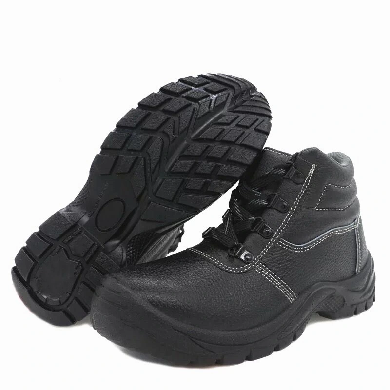 Genuine Leather PU Sole Confortable Anti-Slip Safety Shoes Working Shoes in Guangzhou