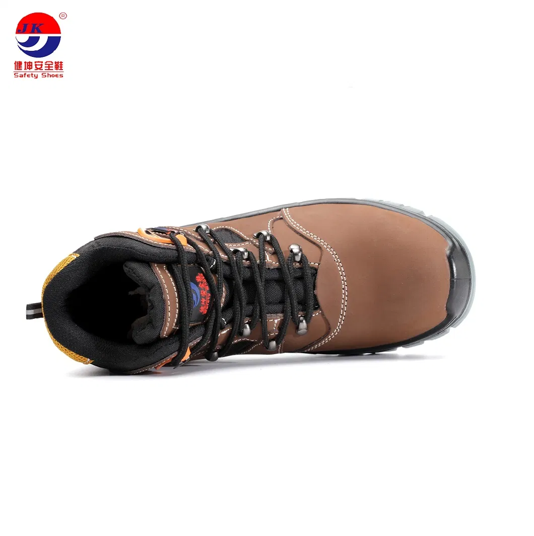 Comfortable Steel Toe Work Shoe for Wholesale with Crazy Horse Leather