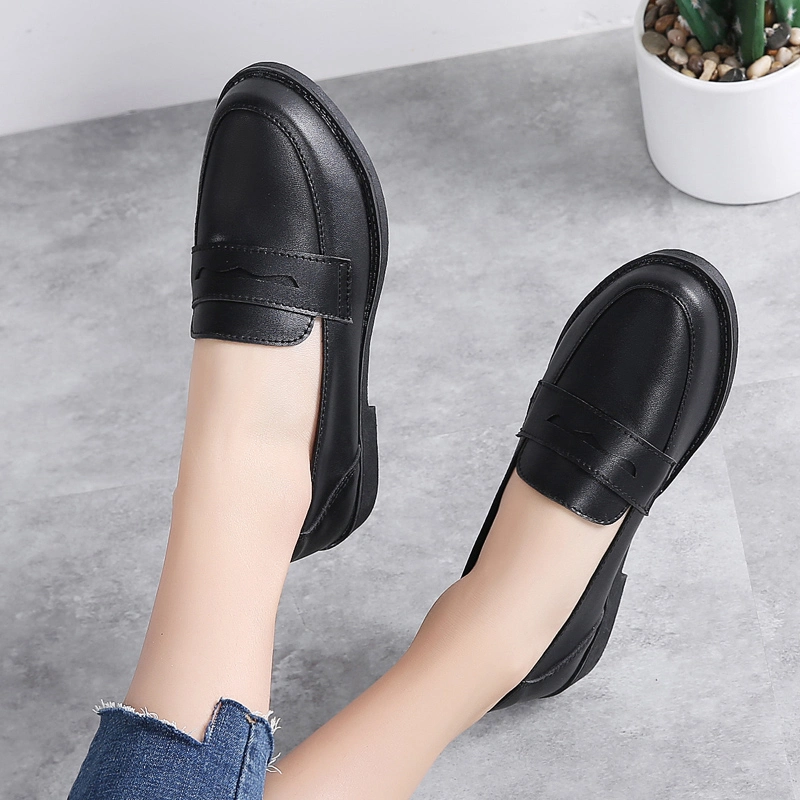 2024 Factory Outstanding Luxury Comfort Fashion Casual Dress Women Shoes Leisure Slip on Platform Loafers Lady Woman Shoe Female Office Footwear