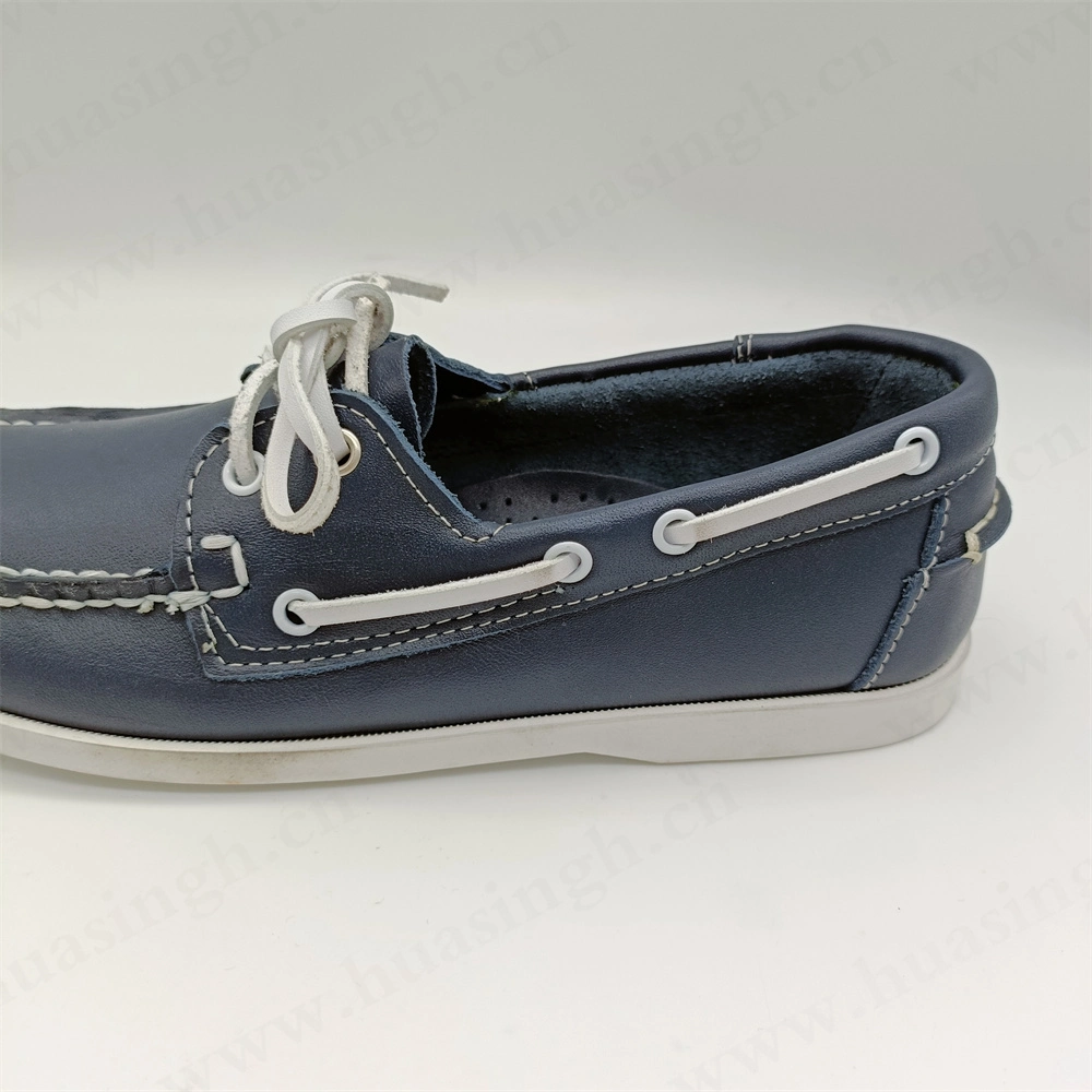 Lxg, Lace-up Dark Blue Oxfords Loafer Shoe for Male/Female Hsw080