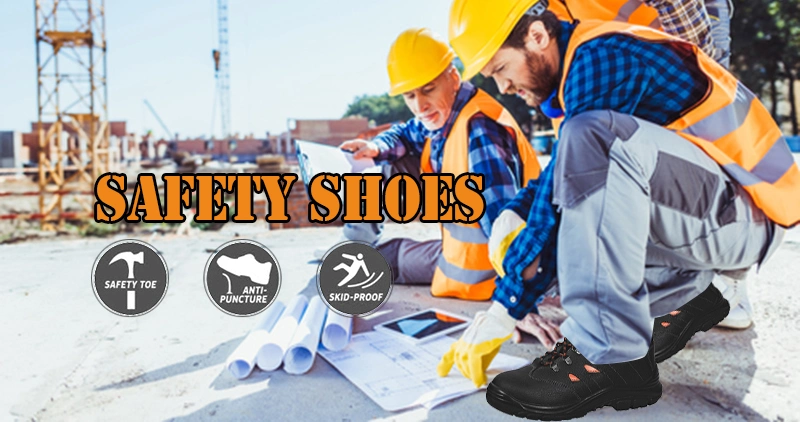 Best Popular OEM Suede Leather Steel Toe Safety Shoes (UF-113)