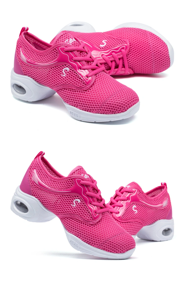 Top Selling Black Tennis Dance Sneakers Jazz Tango Shoes Girls Modern Sport Shoes Women