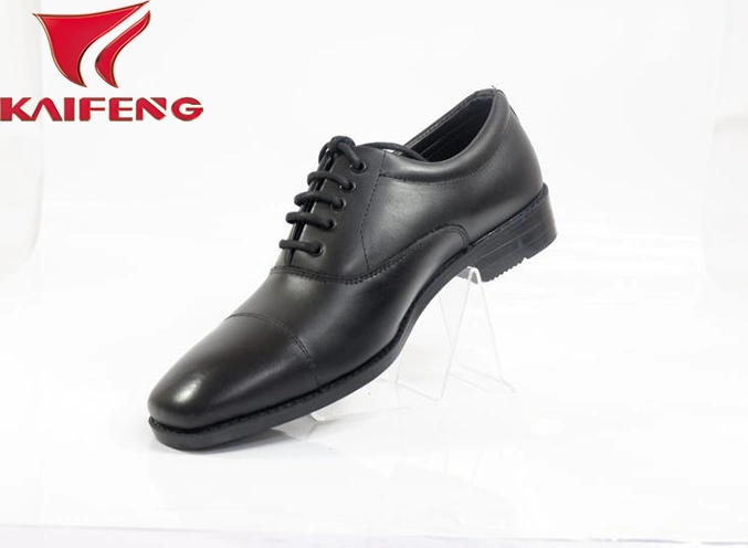 Classical Design Genuine Cow Leather Uniform Dress Shoes