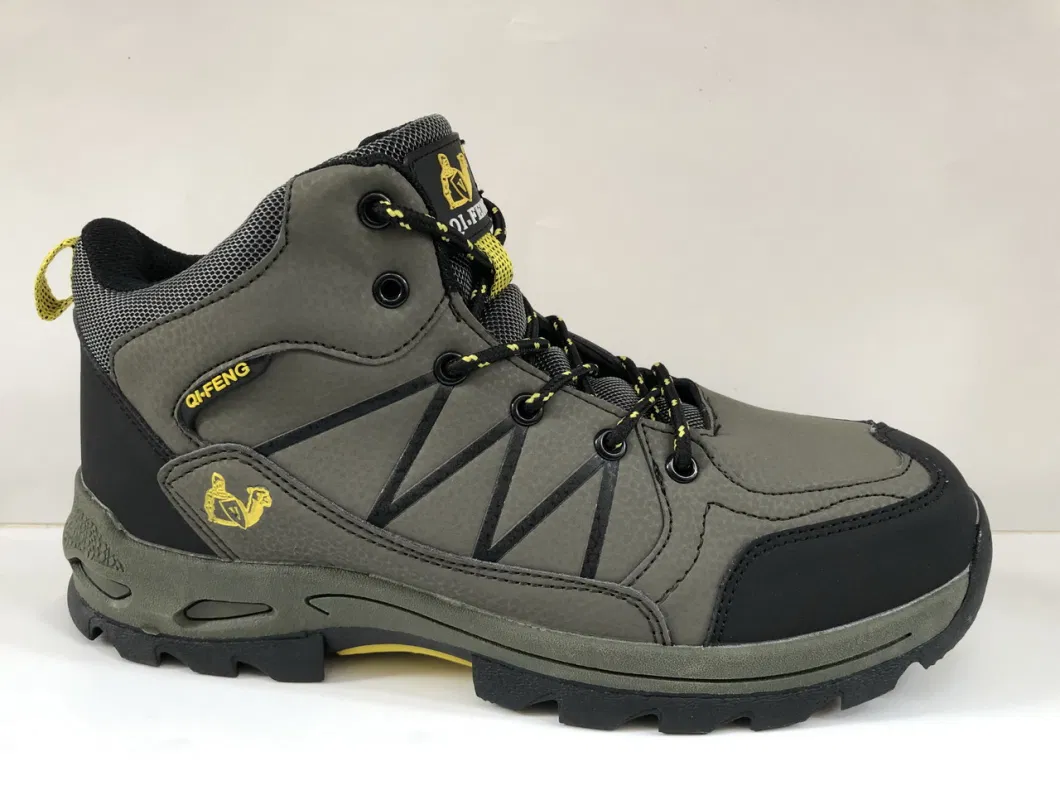 Men and Lady Outdoor Hiking Shoes with High Ankle