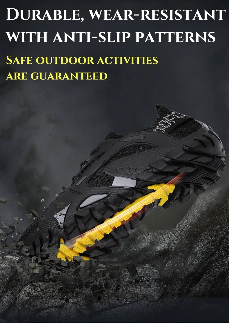 Durable Lightweight Breathable Comfort Outdoor Hiking Sport Shoes for Men Running Sneaker