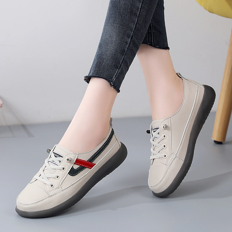 Sporty Women&prime;s Shoes with High Heels and Platform