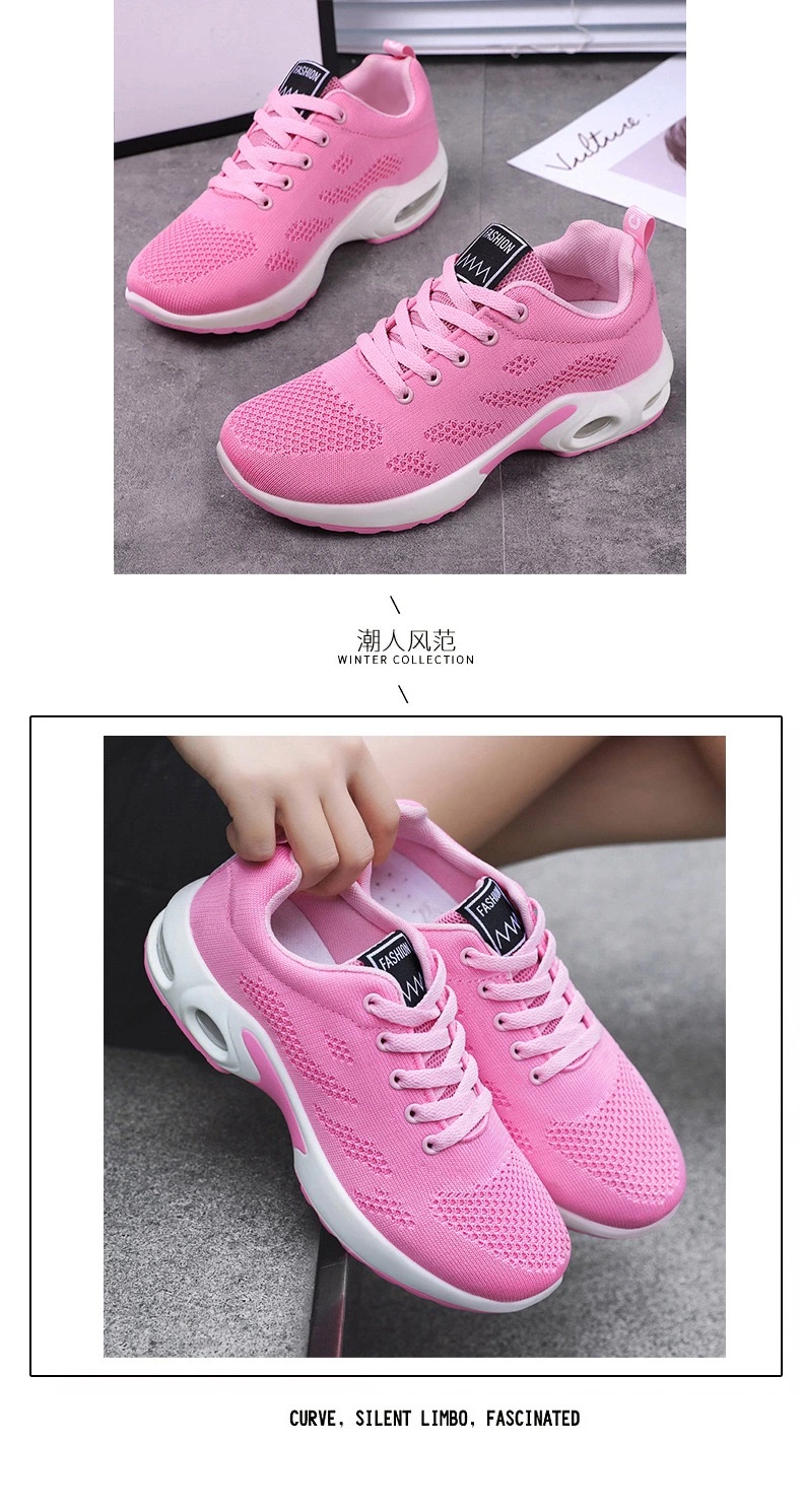 Womens Sporting Fashion Tennis Shoes Sneakers Shoes Top Quality Athletic-Sports-Shoes Casual Trendy Lady Running Outdoor Jogging Shoes Summer Comfort Shoes