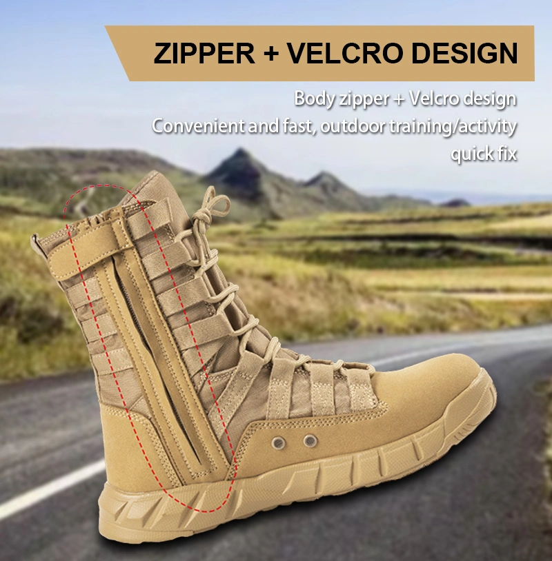 Outdoor Custom Boots Sports Tactical Special Forces Combat Boots Low Top Desert Waterproof Hiking Shoes