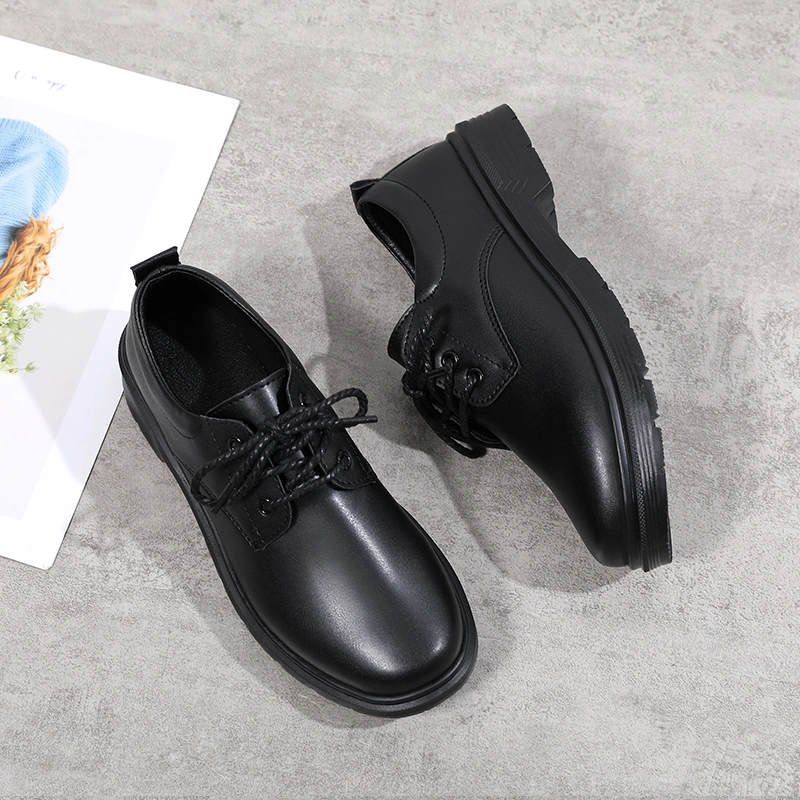 2024 Factory Charming Luxury Fashion Comfort Casual Women Dress Shoes High Quality Lace up Loafers Lady Woman Office Shoe Female Girls Footwear