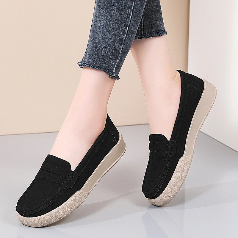 Dignified Cozy Casual Shoes Women Fashion Shoe Flats Platform Shoes Woman Dress Loafers