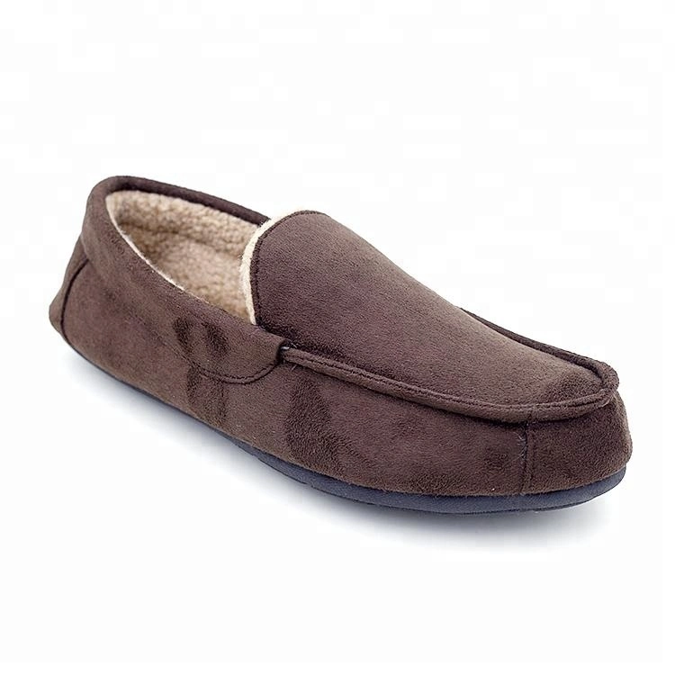 Wholesale Manufacturer Brown Suede Popular Durable Men Loafer Shoes