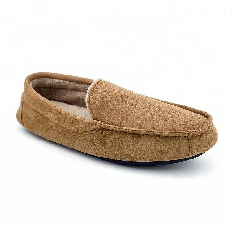 Wholesale Manufacturer Brown Suede Popular Durable Men Loafer Shoes