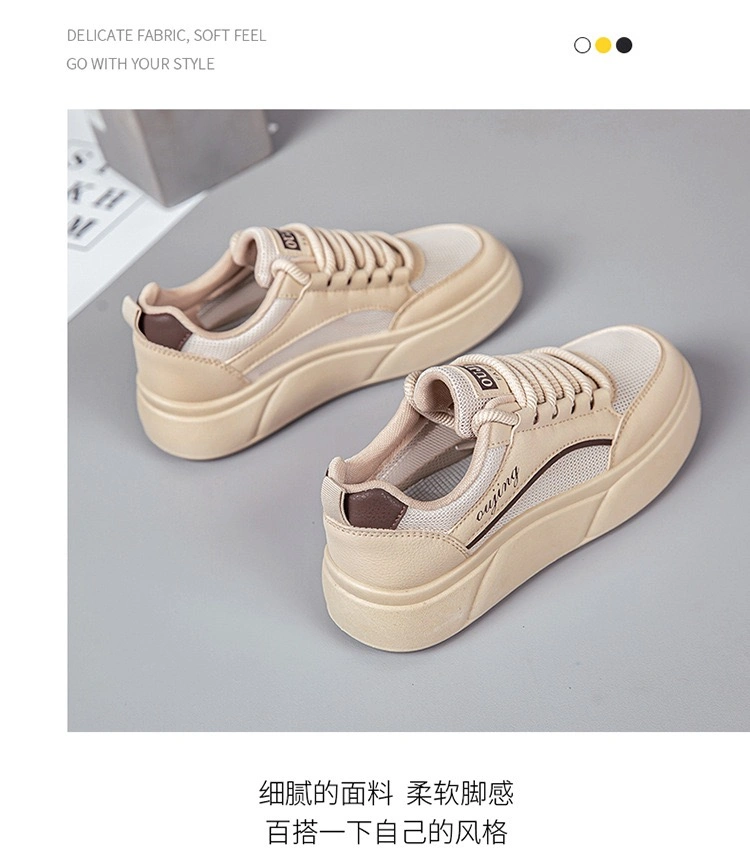 New Trendy Lady Fashion Summer Sneakers Sporting Shoes Casual Youth Athletic-Sports-Shoes for Women Jogging Running Tennis Ladies Flat Leisure Female Shoes