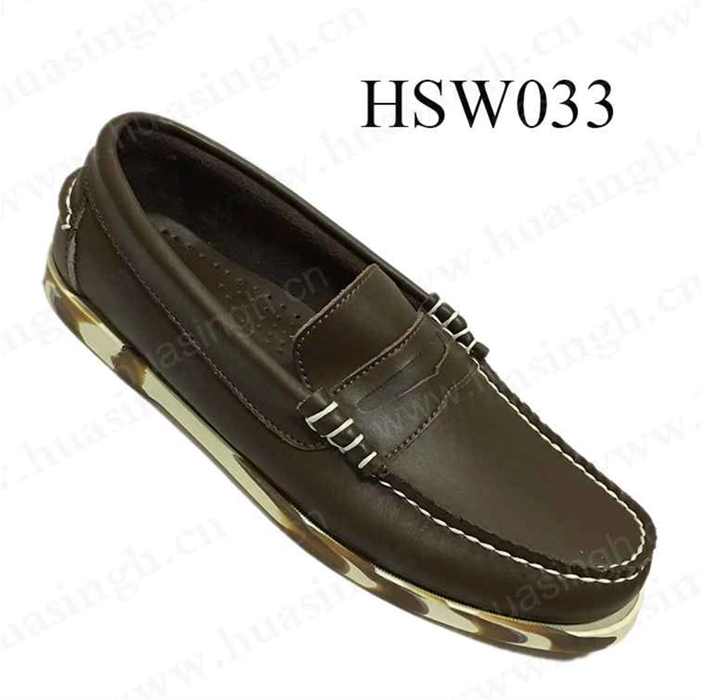 Gww, Hand-Sewn Mask Style Anti-Odor Insole Driver Shoe Colorfull Rubber Outsole Casual Moccasin Shoe Hsw033