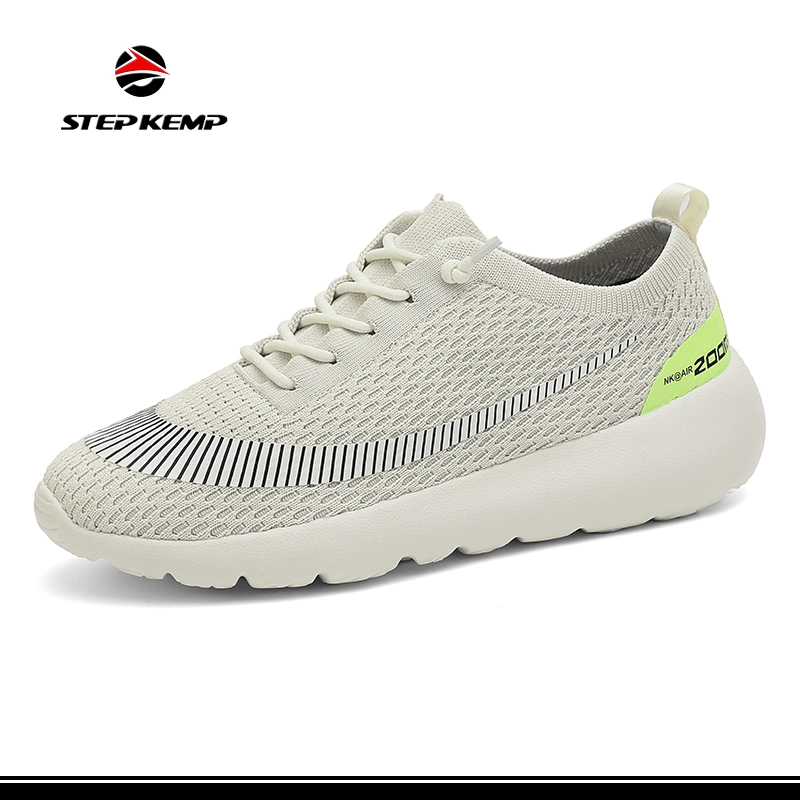 Mens Non Slip Walking Sneakers Lightweight Breathable Slip on Running Shoes Athletic Gym Tennis Shoes for Men 24r2037