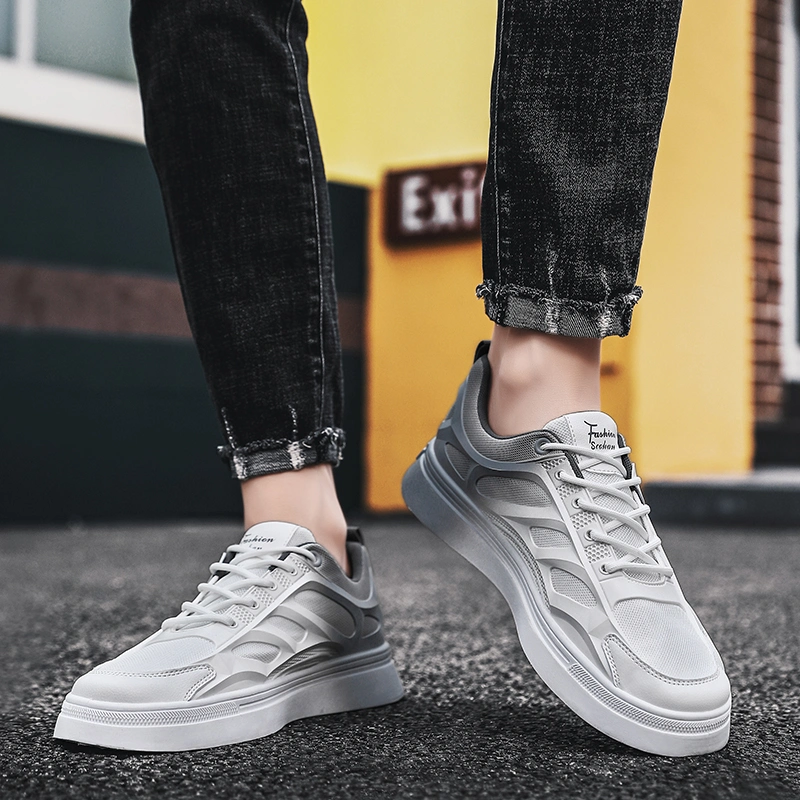 High Quality Breathable Sneaker Fashion Style Anti Slip Blue Men Casual Shoes