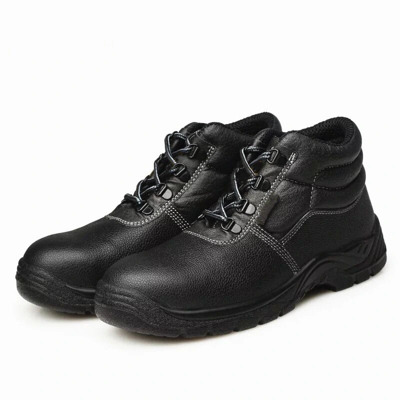 Genuine Leather PU Sole Confortable Anti-Slip Safety Shoes Working Shoes in Guangzhou