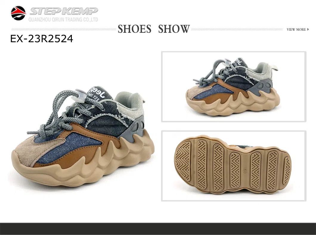 New Spring and Summer Slip-on Flat Breathable Upper Non-Slip Sole Outdoor Leisure Sports Shoes Ex-23r2524