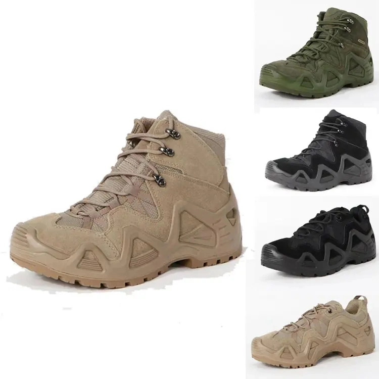 Outdoor Custom Combat Boots Sports Tactical Boots Low Top Desert Waterproof Hiking Shoes