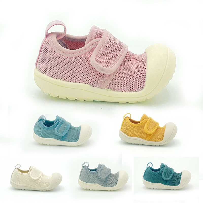 Wholesale Soft TPE Fabric Soft Bottom Children&prime;s Breathable Shoes Baby Casual Shoes