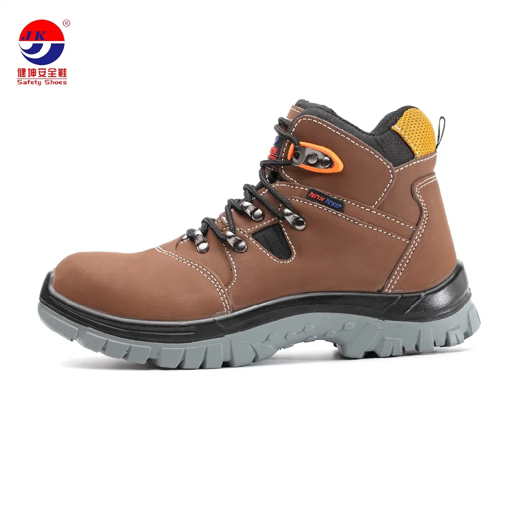 Comfortable Steel Toe Work Shoe for Wholesale with Crazy Horse Leather