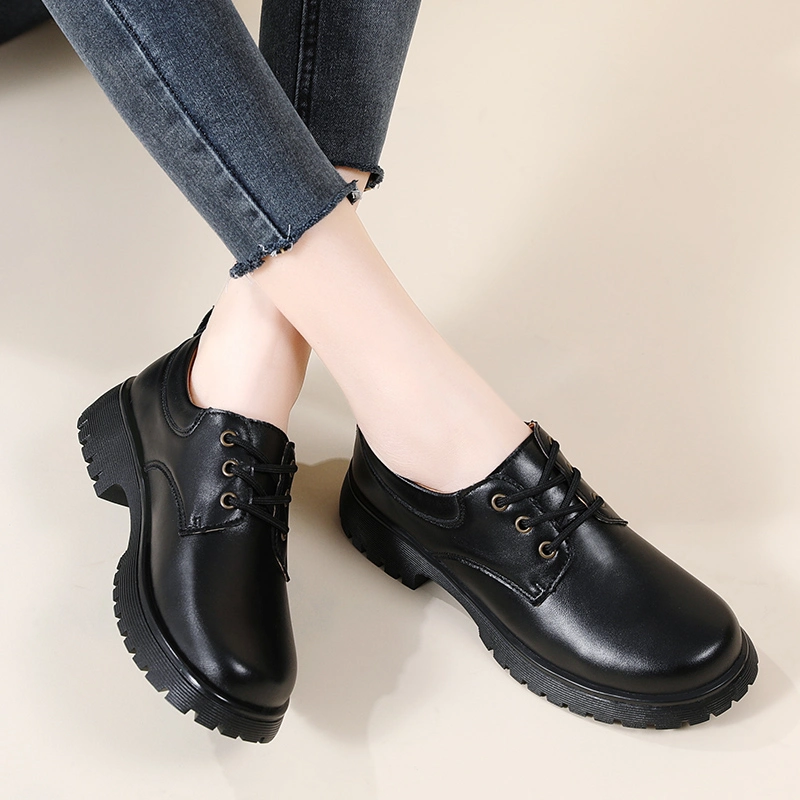 Fashion Designer Ladies Dress Shoes for Womens Shoes Formal Platform Leisure Working Shoes Luxury Lady Shoes Comfort Casual Shoes