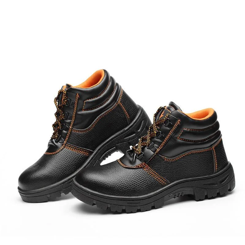 Safety Jogger Desert S1p Steel Toe Working Safety Shoes Bwoking Boots Hiking Climbing Industrial Shoes Khakis Black