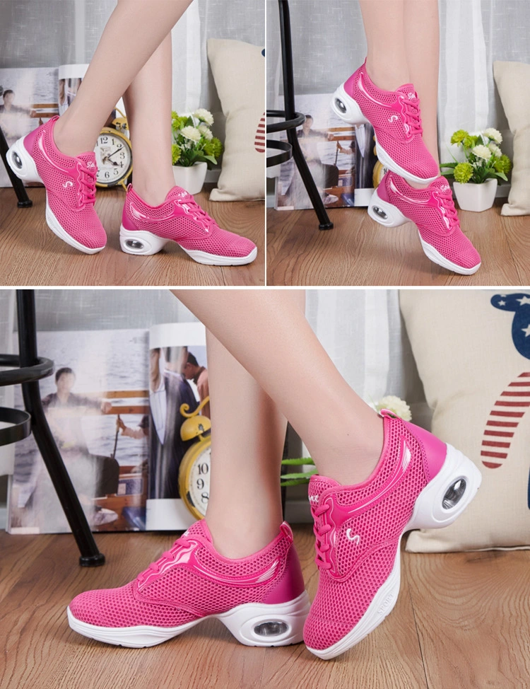 Top Selling Black Tennis Dance Sneakers Jazz Tango Shoes Girls Modern Sport Shoes Women