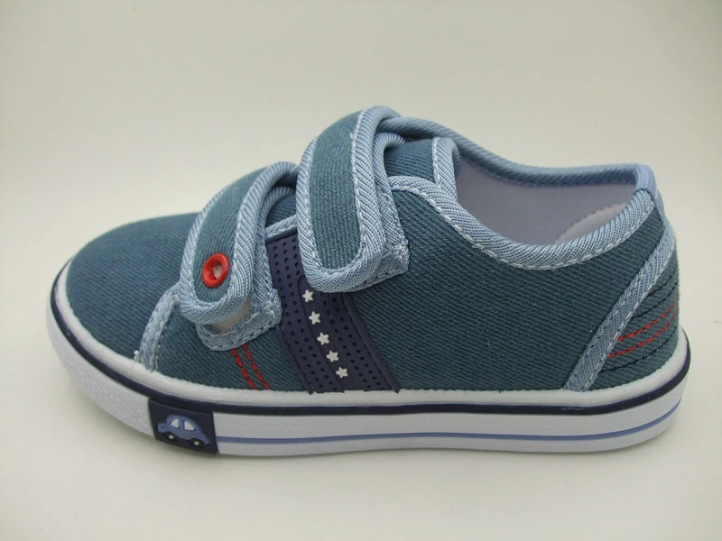 Wholesale Trendy Boys Children School Casual Walking Footwear Canvas Kids Shoes