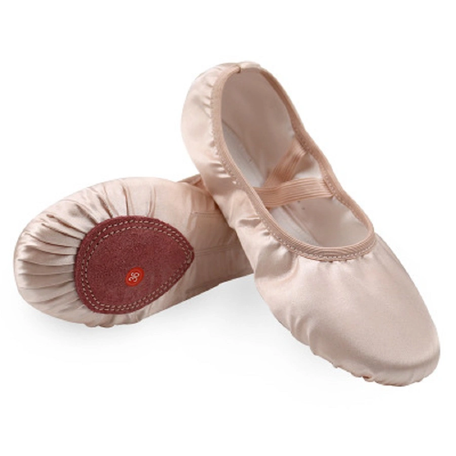 Comfortable Dancing Shoes, Ballet Dance Shoes Satin Shoes Ballet Slippers Soft Spilt Ballet Shoes Wyz13806