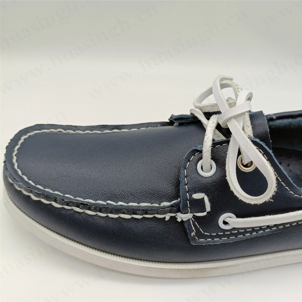 Lxg, Lace-up Dark Blue Oxfords Loafer Shoe for Male/Female Hsw080