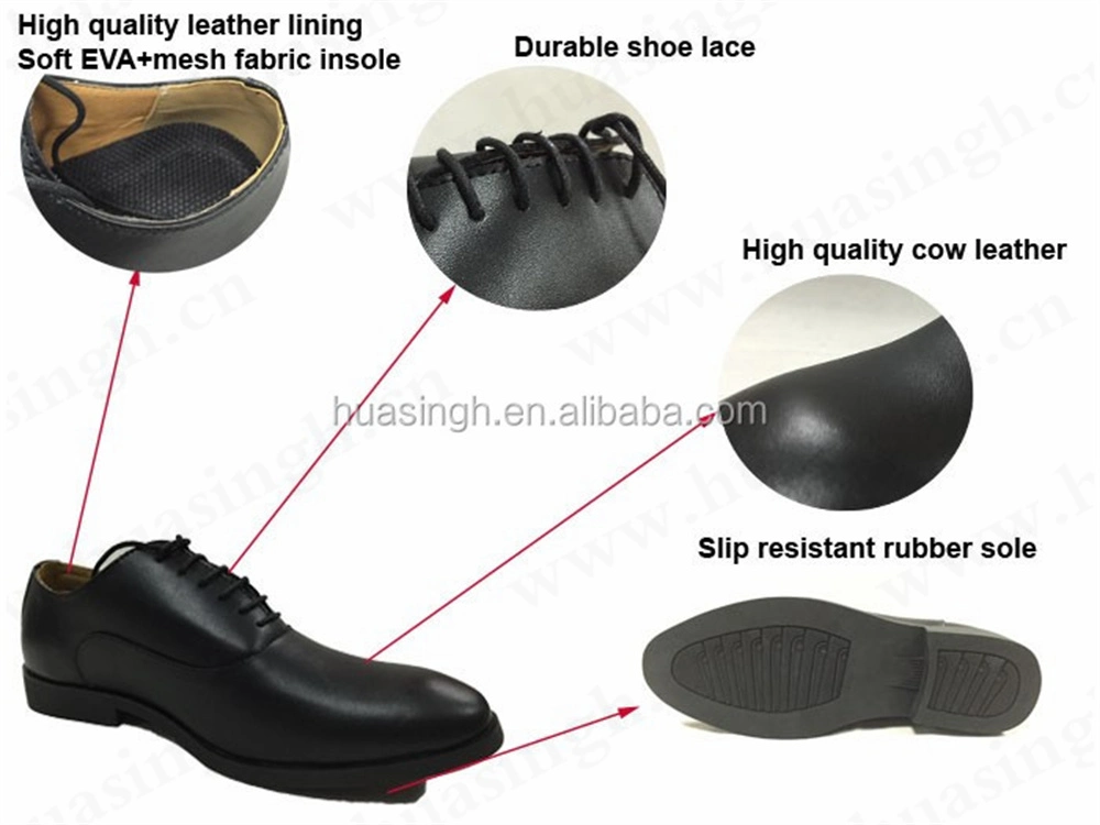 Lxg, Full Genuine Leather Pointy Style Formal Dress Shoe Hard Wearing Rubber Outsole Office Executive Shoe for Senegal Hsa120