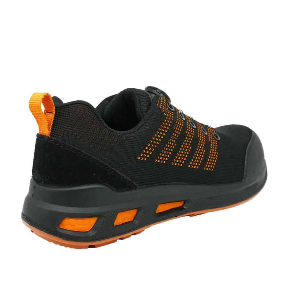 CE Verified Oil Slip Resistant PU Sole Composite Toe Puncture Proof Anti Static Lightweight Breathable Sporty Safety Shoes