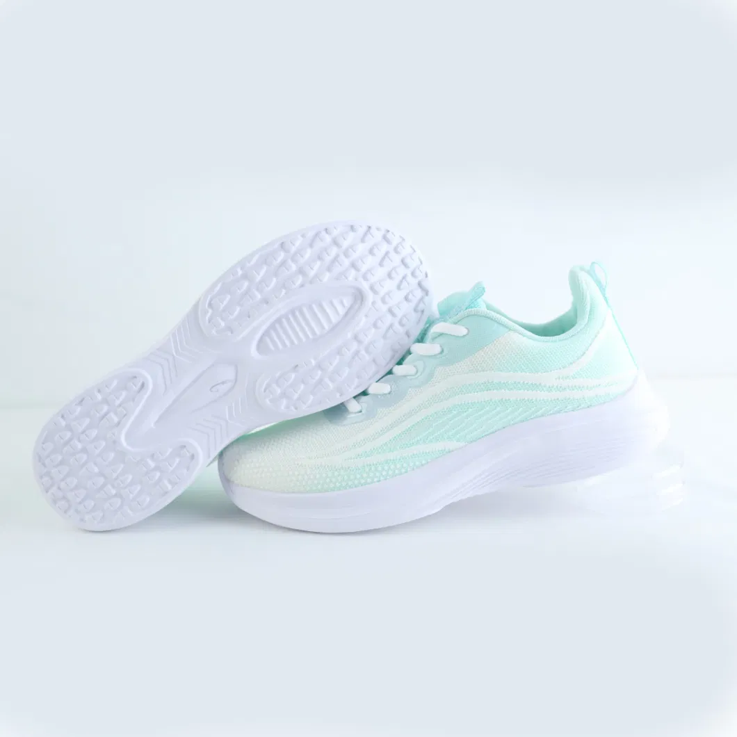 Women&prime;s Casual Running with High Elastic and Light Soles Sport Shoes