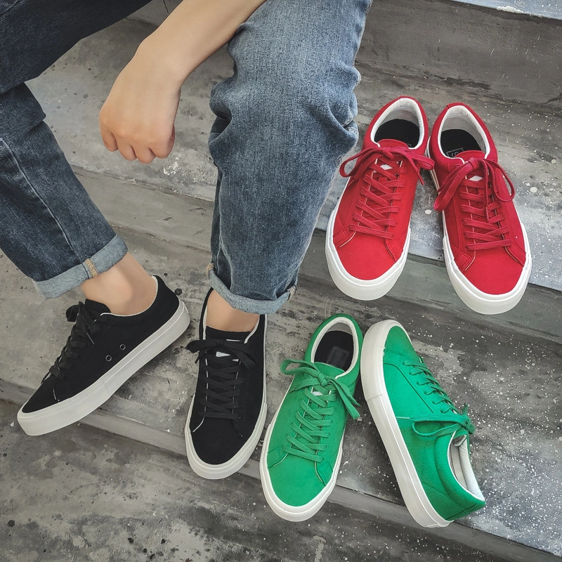 Canvas Vulcanized Flat Shoes Canvas Trendy Shoes Vulcanize Shoes Men