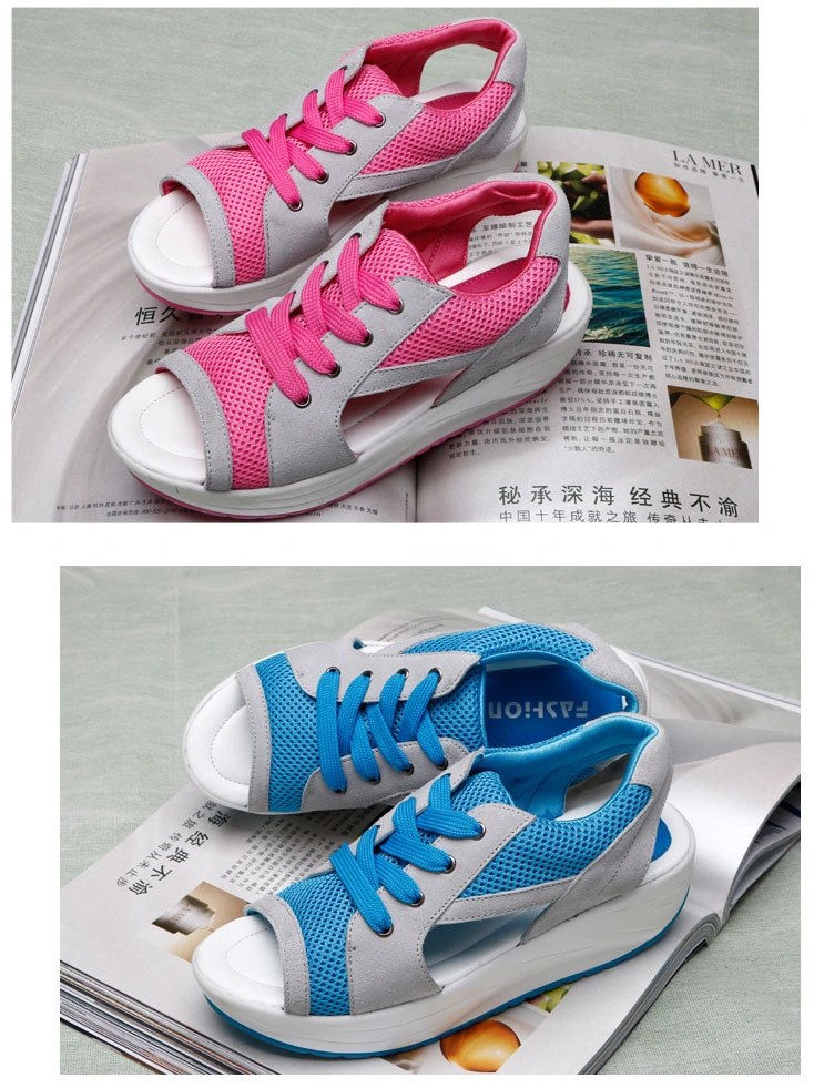 New Style Women Summer Fashion Outdoor Sandals Ladies Casual Shoes Ladies Comfy Platform Walking Shoes