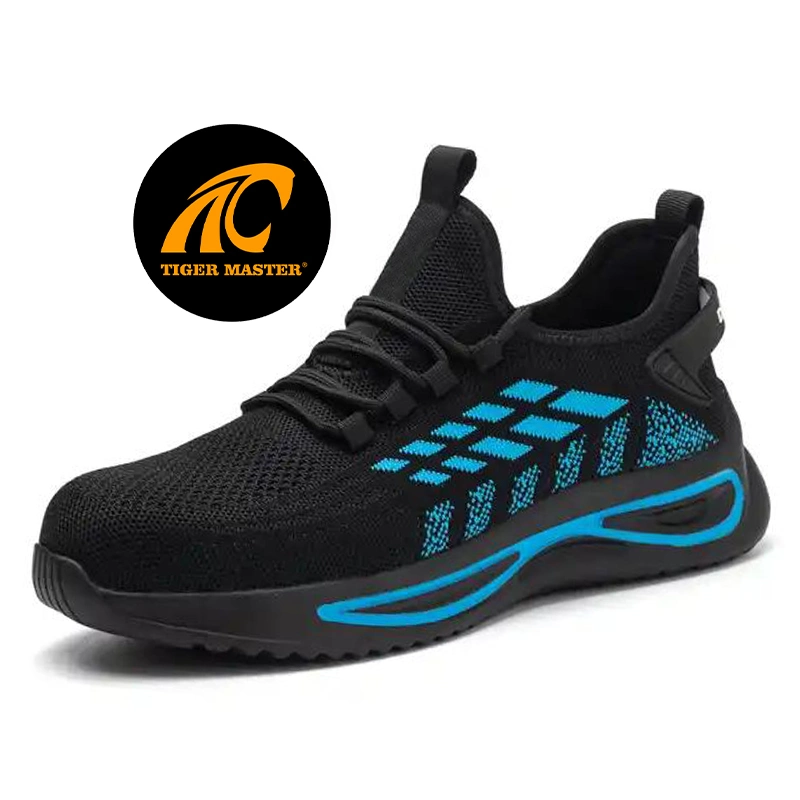 Anti-Skid Oil Resistant PU Sole Puncture-Proof Steel Toe Work Safety Shoes Sport