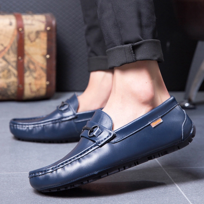 Comfortable Men Cheap Casual Driving Shoes Leather Men Casual Loafers Shoes