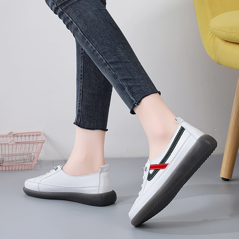 Sporty Women&prime;s Shoes with High Heels and Platform