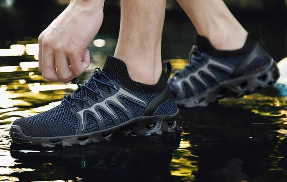 New Mesh Summer Stream-Tracing Shoes for Men Sports Sneaker Hiking Boots