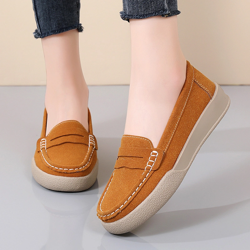 Dignified Cozy Casual Shoes Women Fashion Shoe Flats Platform Shoes Woman Dress Loafers