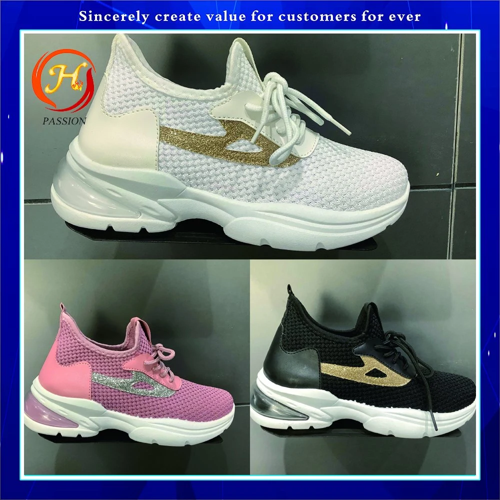 Women Running Mesh Shoes Comfortable Air Cushion Shoes Walking Gym Work Shoes