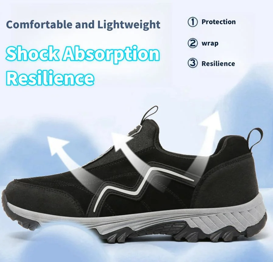 Spring New Men&prime;s Outdoor Casual Sport Shoes Comfortable Footwear Non-Slip Walking Shoes