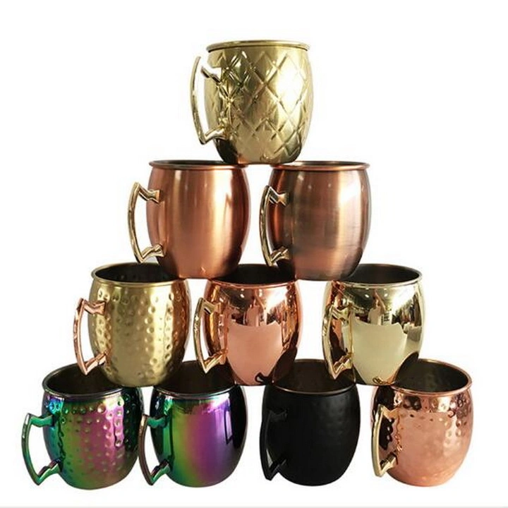 Stainless Steel Moscow Mule Cocktail Cup