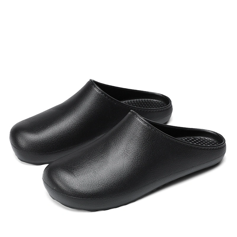 Latest Men Mule Clog Slippers No Holes with High Quality