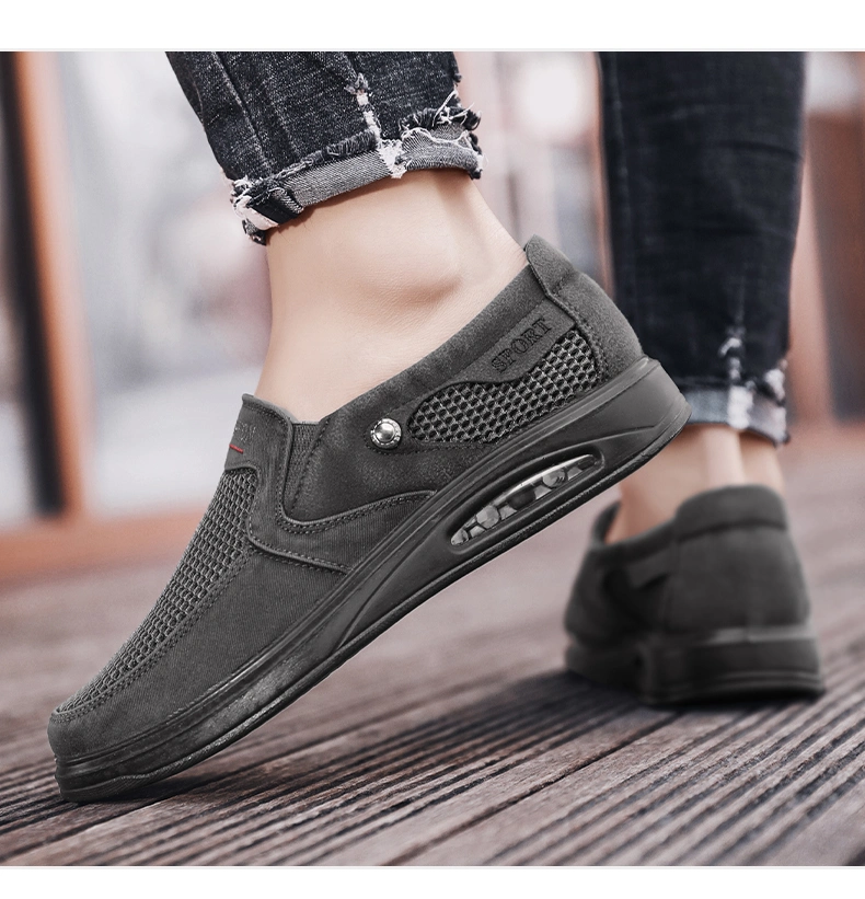 High Quality Mesh Anti Slip Men Casual Shoes Loafers for Men