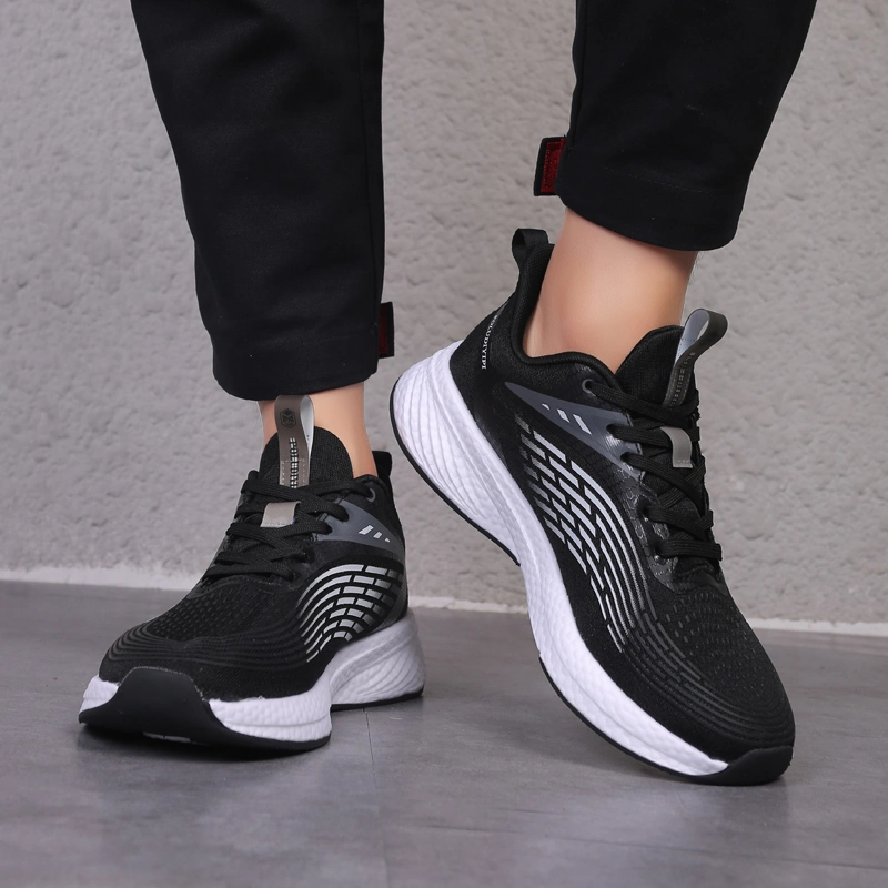 Men Casual Jogging Lightweight Breathable Sport Shoes